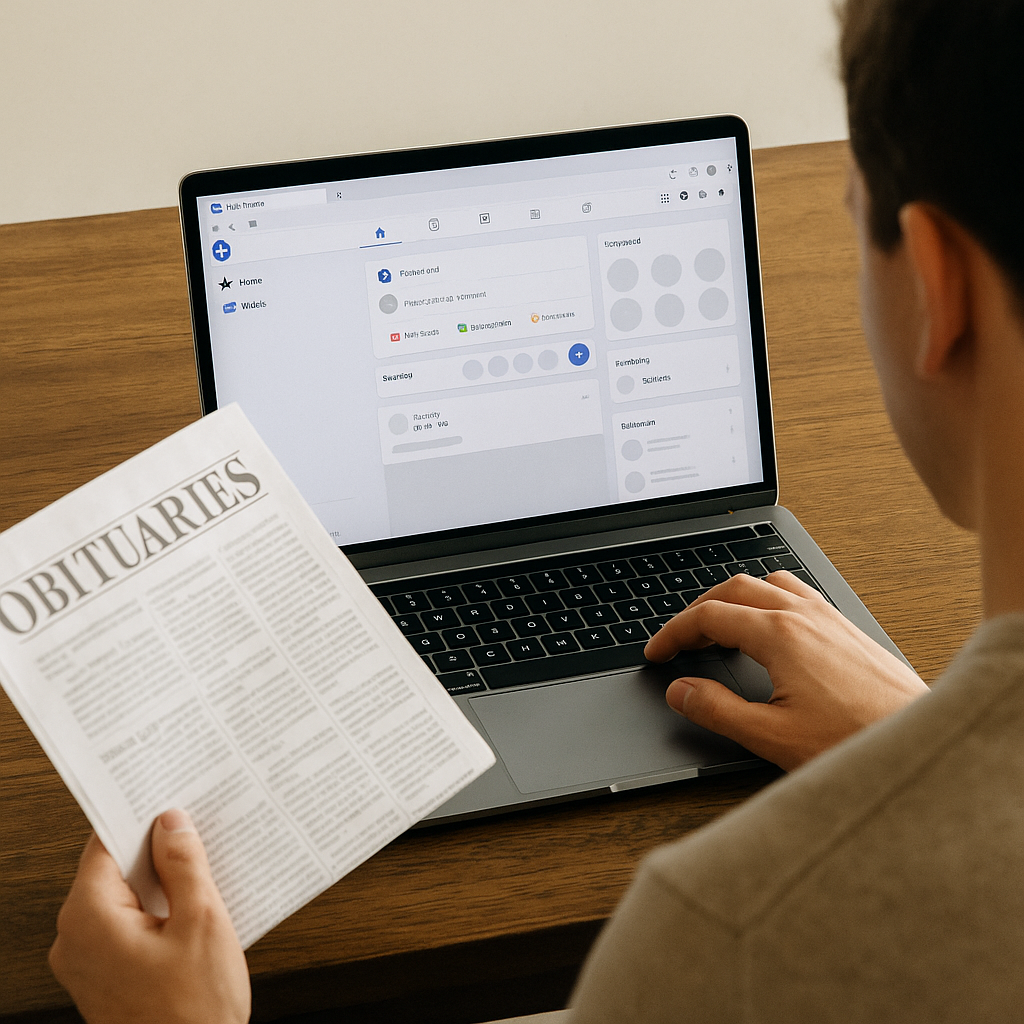 Why Online Obituaries & Social Media Are the Best Way to Honor Your Loved One